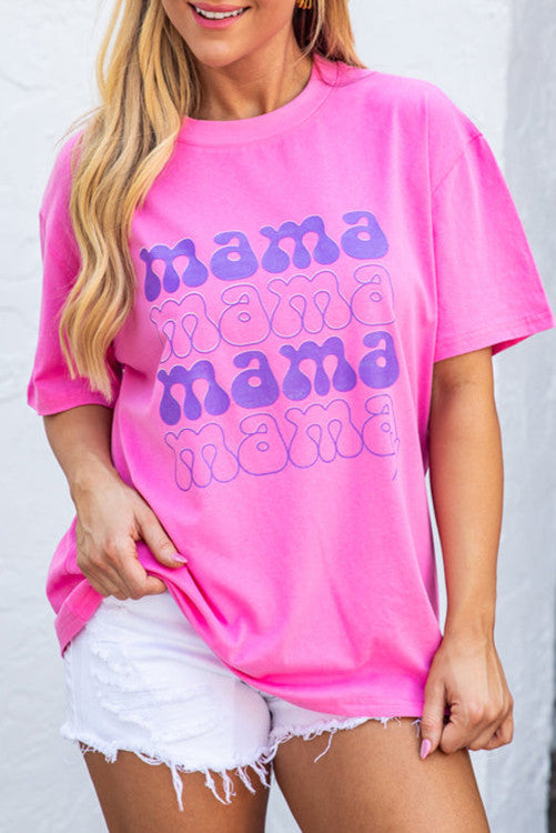 MAMA Graphic Oversized T shirt