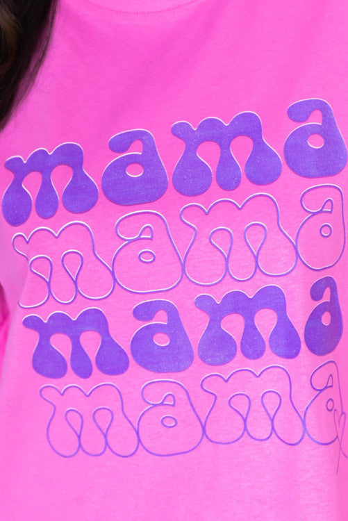 MAMA Graphic Oversized T shirt